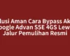 Solusi Aman Cara Bypass Akun Google Advan S5E 4GS Lewat Jalur Pemulihan Resmi