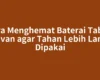 Cara Menghemat Baterai Tablet Advan agar Tahan Lebih Lama Dipakai