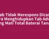 Tab Tidak Merespons Dicas? Cara Menghidupkan Tab Advan yang Mati Total Baterai Tanam